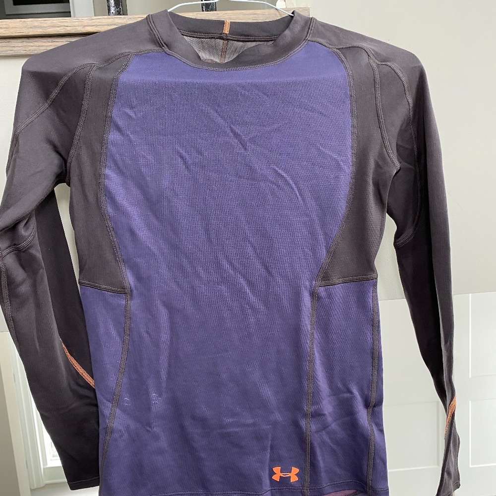 Purple Under Armour Thermal Longsleeve
